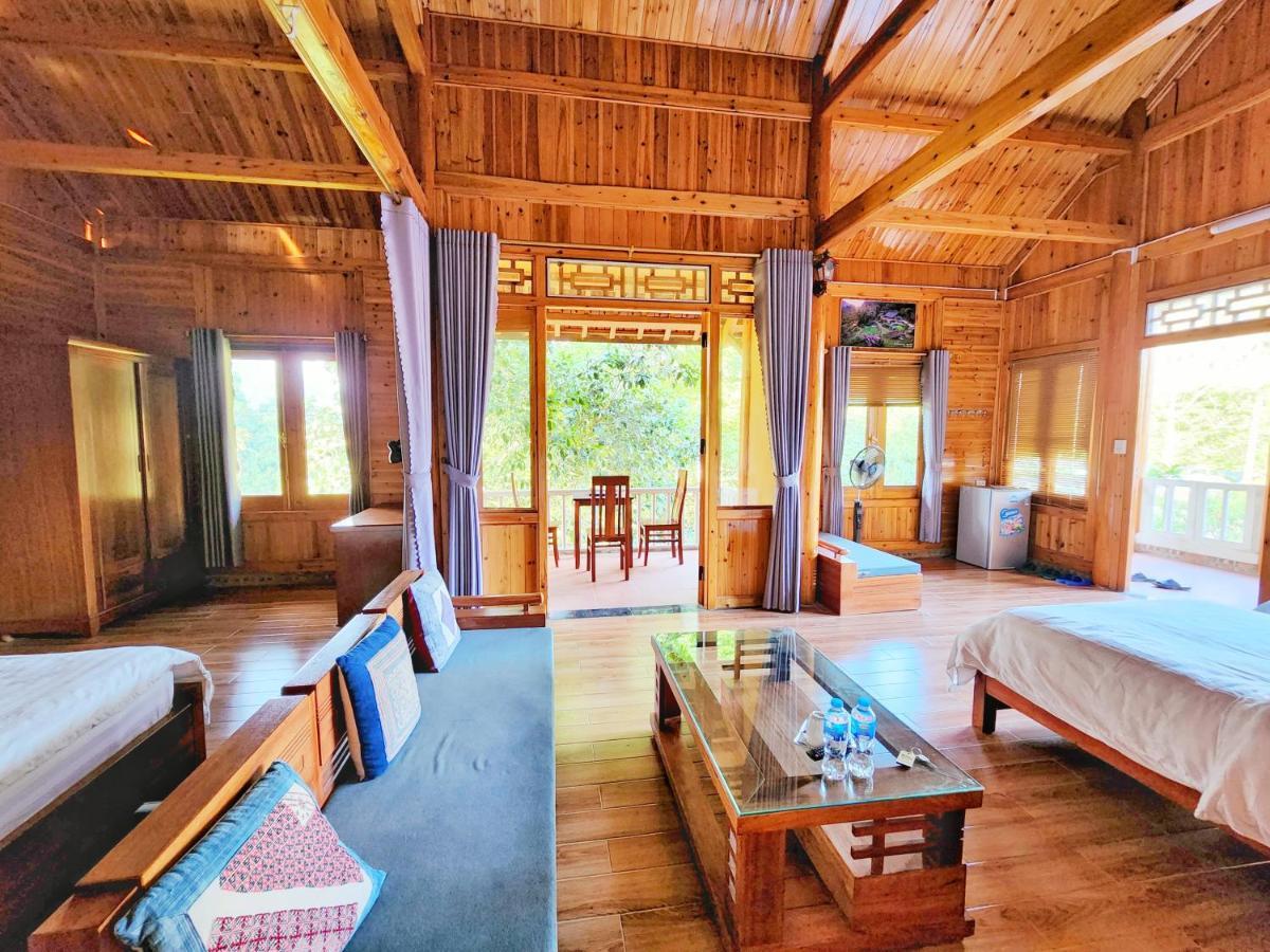 Huy Trung Homestay Bac Hà Quarto foto