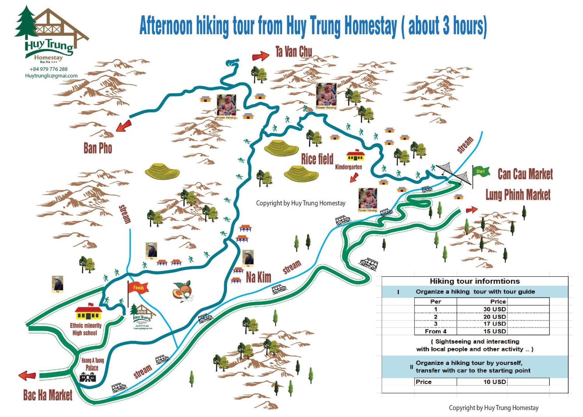 Huy Trung Homestay Bac Hà Exterior foto