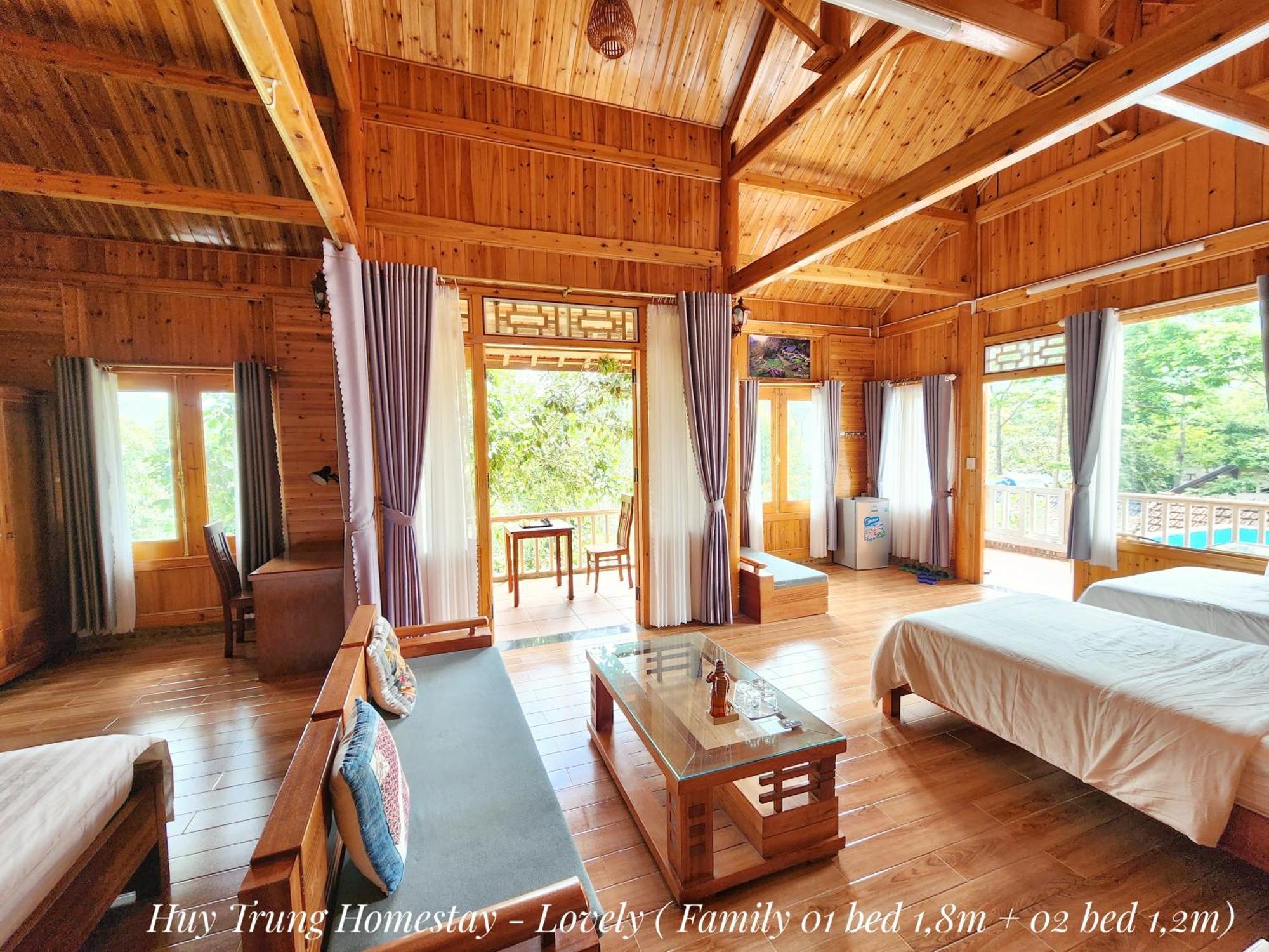 Huy Trung Homestay Bac Hà Exterior foto