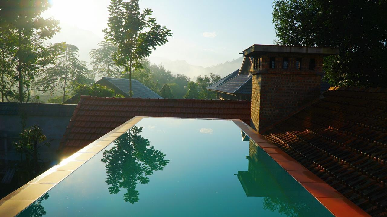Huy Trung Homestay Bac Hà Exterior foto