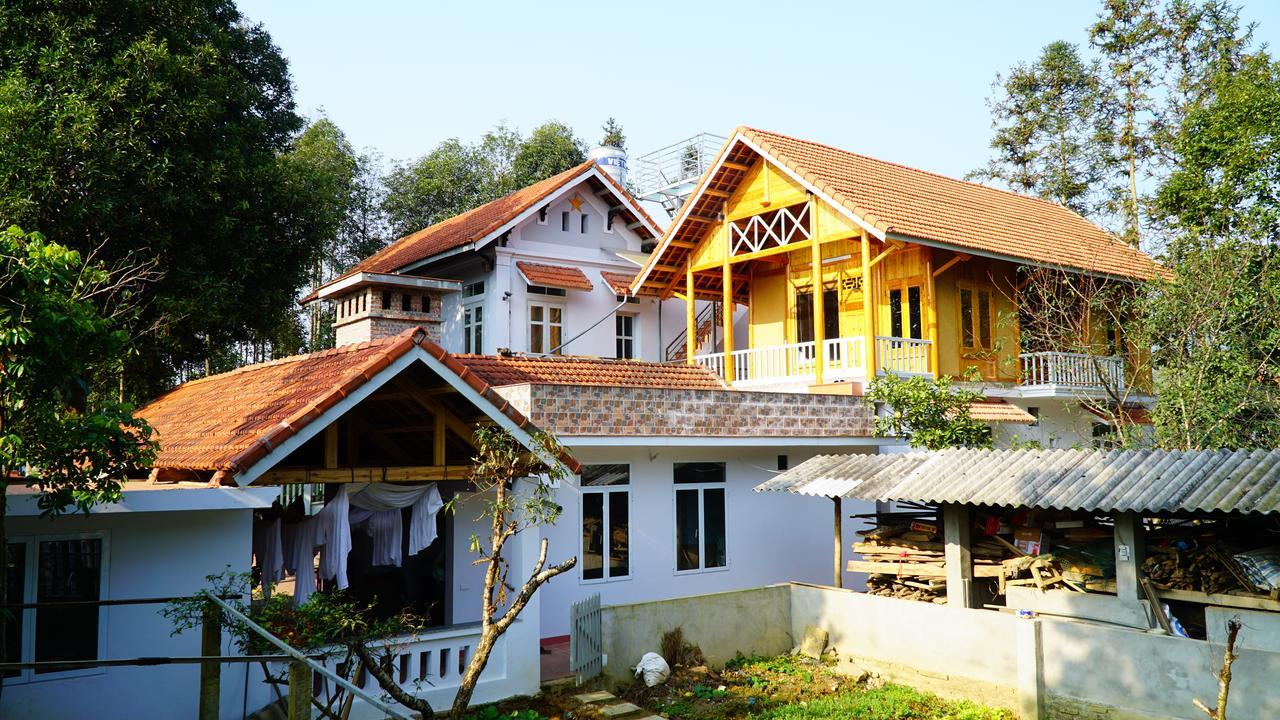 Huy Trung Homestay Bac Hà Exterior foto