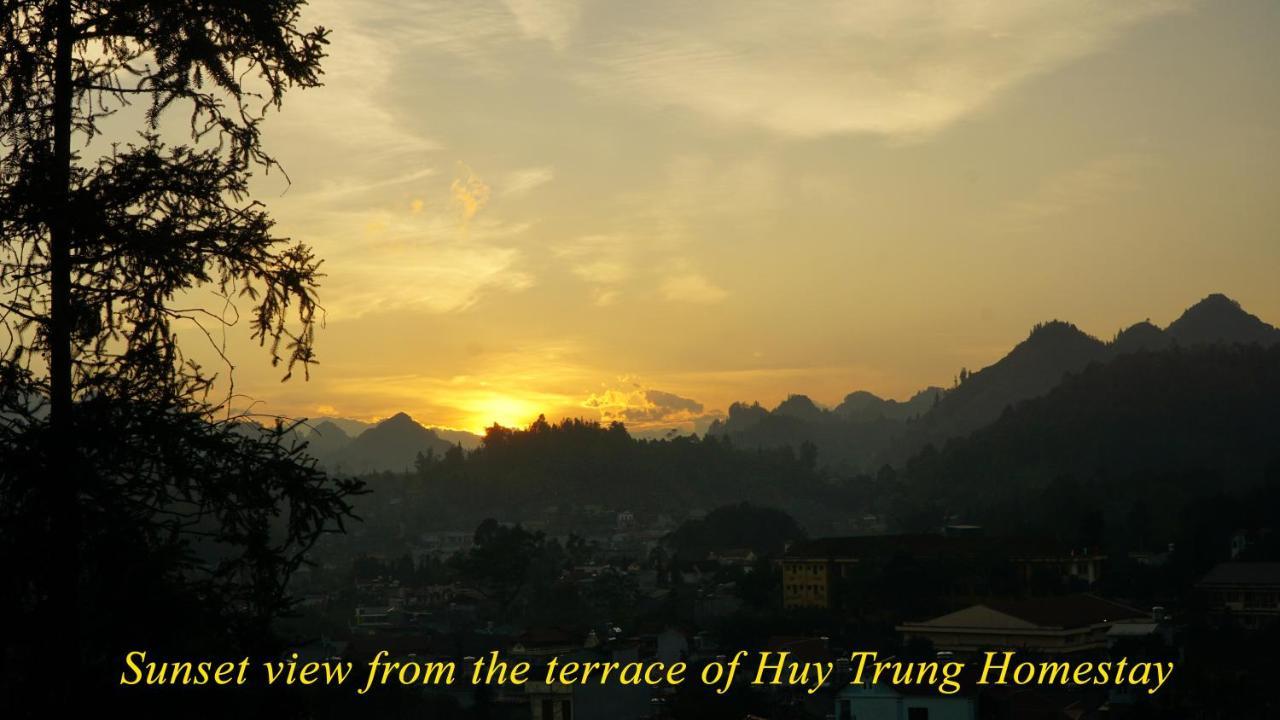 Huy Trung Homestay Bac Hà Exterior foto